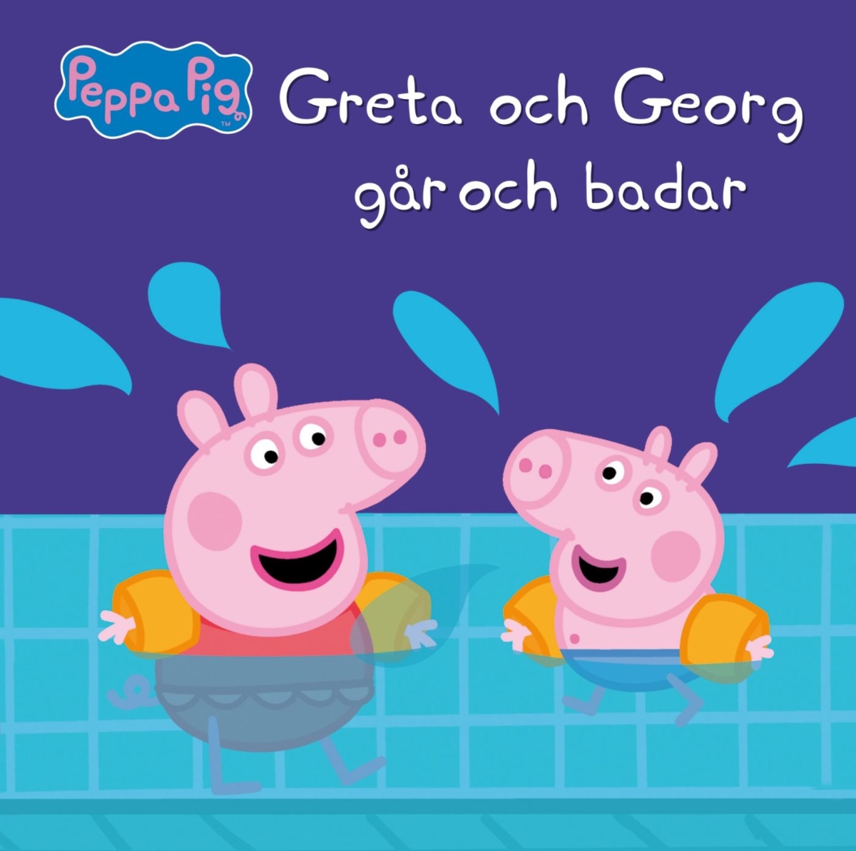 Bokomslag för Greta och Georg går och badar