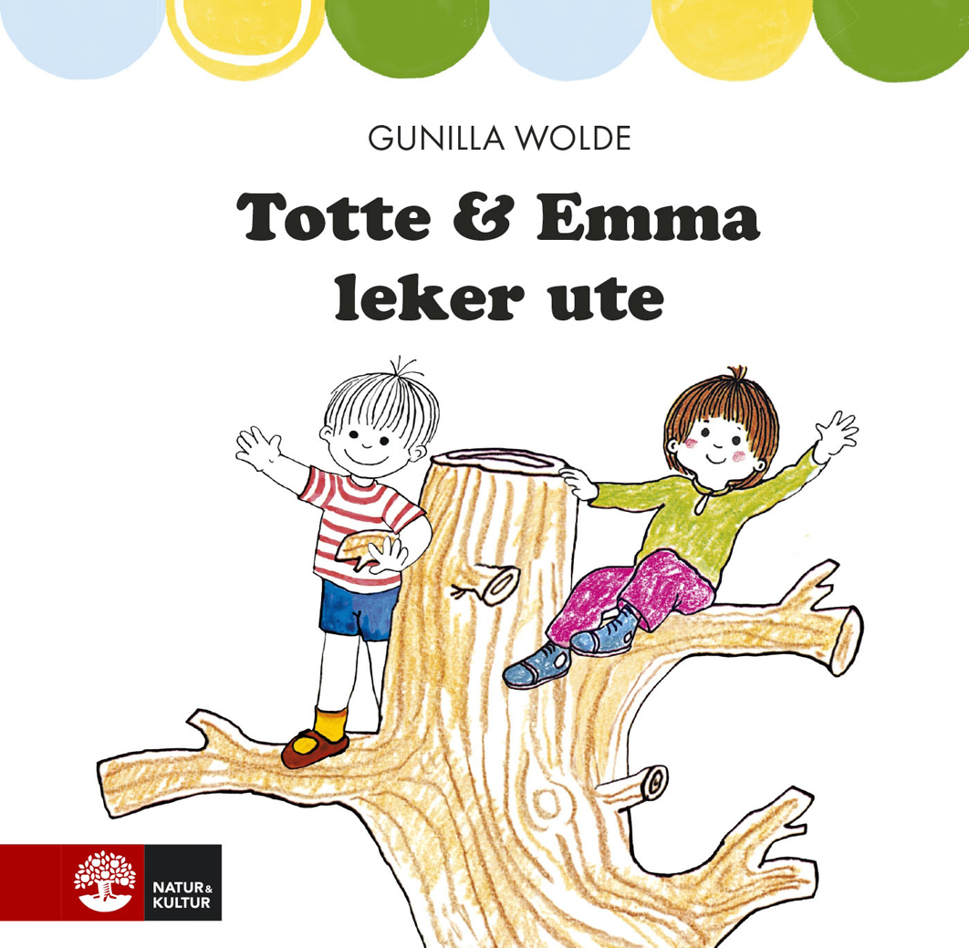 Bokomslag för Totte och Emma leker ute